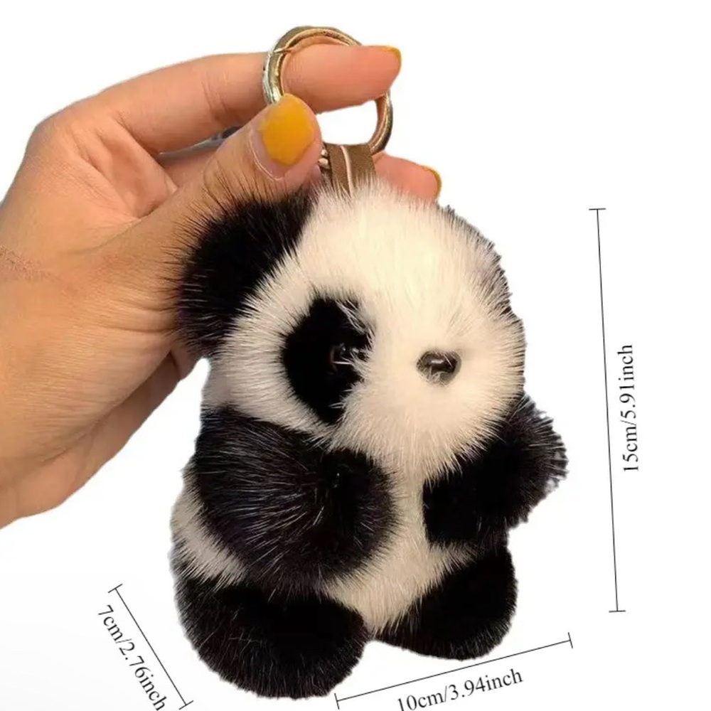 Cute Panda Keychain - Picture 7 of 12